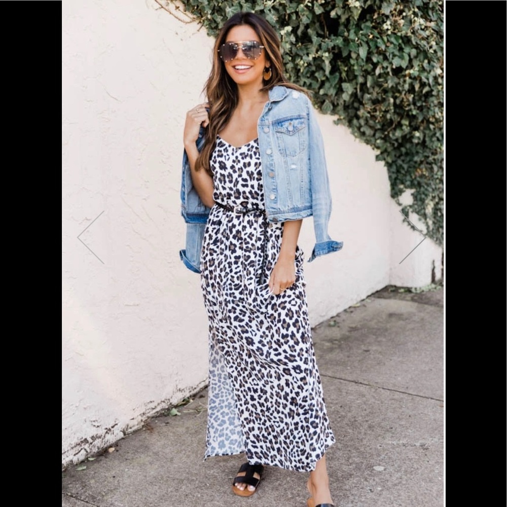 Animal Print Maxi Dress